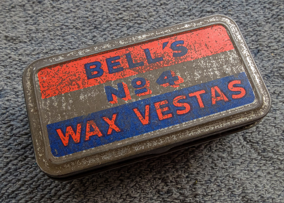 Bell's Wax Vestas tin  - Ice Raven - Sub Zero Adventure - Copyright Gary Waidson, All rights reserved.