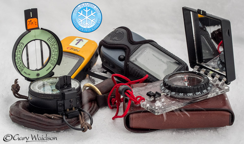 Navigation Equipment - Ice Raven - Sub Zero Adventure - Copyright Gary Waidson, All rights reserved.