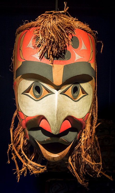 North American Mask 2 - Ice Raven - Sub Zero Adventure - Copyright Gary Waidson, All rights reserved.